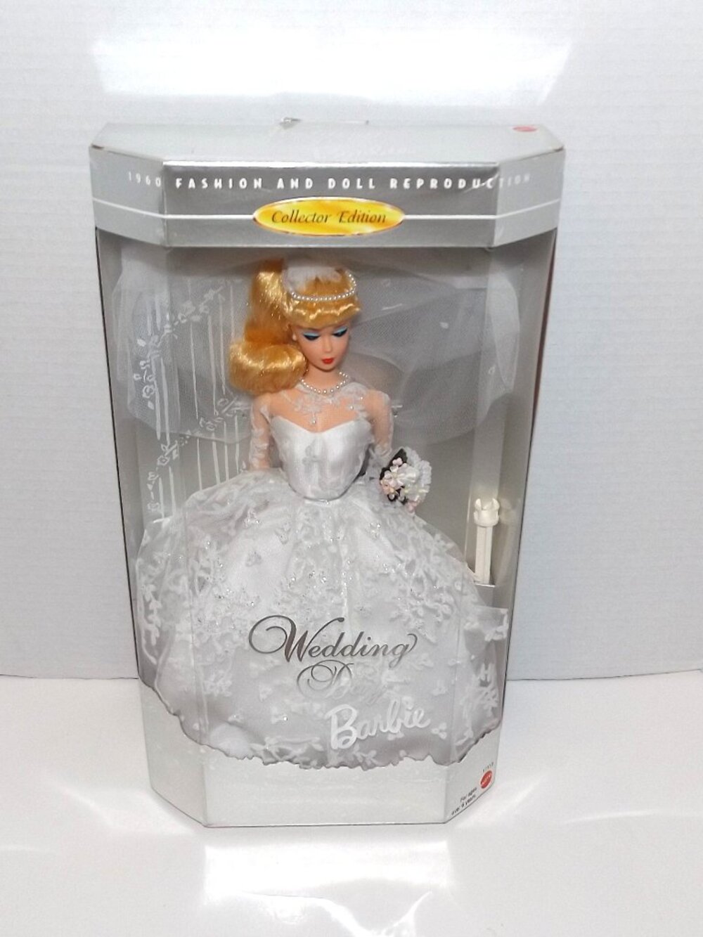 1996 Wedding Day Barbie Reproduction of 1960 Fashion Doll NRFB